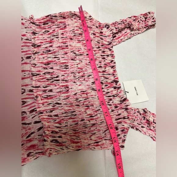 NWT; ZARA LINEN BLEND PRINTED MIDI DRESS🌸 - Picture 9 of 11